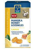 Manuka Honey MGO400+ Suckles with Lemon, 2.66 oz, 15 counts