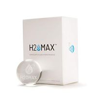 H2OMAX Hydration Bead, Quartz Glass Water Treatment Device (Not a Supplement). Long Term Superior Hydration. for Exercise, Recovery, Muscle Cramps, Headaches, or Hangovers Caused by Dehydration