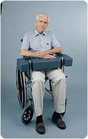 Posey Wheelchair Positioner/ Cushion Notched Positioner 31?"W x 10?"D x 4"H (fits 20"-24" wheelchair