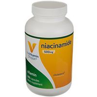 The Vitamin Shoppe Niacinamide 500MG, Supports Cholesterol Levels Already Within The Normal Range, Once Daily (300 Capsules)