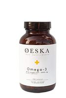 The CLEANEST Omega-3 Fish Oil Pills Vegetable 120 Capsules Flavor-Free Burpless ExtremelyPotent 2000mg EPA 660 DHA Ultra 450mg for Joints Brian Eyes Hair Immune Health Supplement