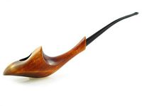 Pear Churchwarden Handcrafted Pipe Tobacco Long Lady "ORCHID"