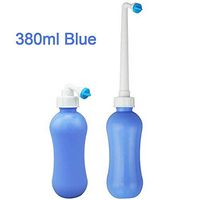 Portable Personal Cleaner Bidet Sprayer Travel Bidet Bottle Hand Held Tackle Washer Bottle EVA Hygiene Washing Adult Baby Personal Cleaning Washer Use (380ml/A)