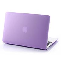 HQF Frosted Matte Shell Case, Ultra-Thin Rubberized Silky-Smooth Protective Hard Shell Case Cover for Apple 15-inch MacBook Pro 15.4" A1286 [No Retina Display and Have CD-ROM](Purple)