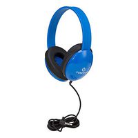 Heavy-Duty Kids' Headphone W/Tangle-Free Fabric Cord (Pack of 10)