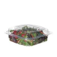 Bulk Compostable Clear Clamshells, 8" PLA Take Out Containers, Renewable: Eco-Products EP-LC83 (640 Take Out Containers)