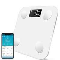 Sunywear 10.2 x 10.2inches Intelligent Scales Body Weight Smart Backlit Display Scale Digital
