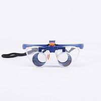 Wotefusi Surgical Galilean Binocular Loupe Medical Magnifier2.5X 500mm for Dental Ent Surgery