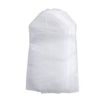 POPETPOP Cellophane Bags Clear Plastic Pouch Cellophane Treat Bags Cellophane Block Bottom Storage Bags Fishes Packing Bag for Transportation 50pcs