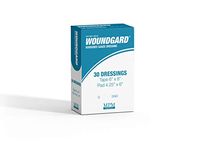 WoundGard 6x8 Bordered Gauze w/ 4x6 Pad, 30ea, by MPM Medical