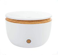Essential Oil Diffuser, Wood Grain Aroma Humidifier with Adjustable Mist Mode 7 Colors Light Ultrasonic Aromatherapy Diffuser (500ML)