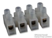 Panel Mount Barrier Terminal Block, Eurostyle, 2 Row, 4 Positions, 22 AWG, 12 AWG, 12 mm, 32 A