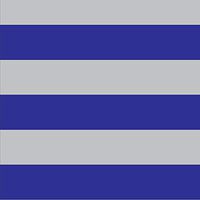 Jillson & Roberts Bulk Gift Wrap, Blue & Silver Stripe, 1/4 Ream 208' x 30"