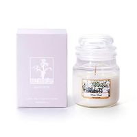Natural Soy Jar Candle | White Musk Flower Scent | Rich Scented | Hand Poured | Long Lasting Scent | Small - 2.29 Oz.