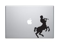 Greek Olympians - Centaur Chiron Teacher Medicine - 5" Black Vinyl Decal Sticker Car Macbook Laptop