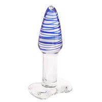 WENWING Glass Amal Plug Massager Expender Training Shower Enema B'ut.t Pùg Pocket Massager Trainer Sxx Toys for Men Women