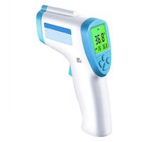 LXDART Digital Medical Forehead and Ear Thermometer Professional Infrared Temporal Fever Hand Held Thermometers Non Contact Accurate Instant Readings Laser Temperature Gun for Baby Kids Adults