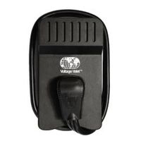 Voltage Valet Travel Power Surge Strip with 2-Port USB and 3 AC Power Outlets Wrap Around Design Mini Travel Charger Power Strip with Extension Cord for Nightstand Conference Center