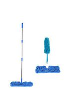 One side is fiber, and the other side is nylon double-sided mop. Dry mop or wet mop can be used. Send a cloth head and fiber dust. …