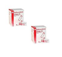 HART Health Hydrocortisone Cream 1%, Maximum Strength Anti-Itch, 144 Packets, 1/32 oz (0.9m) Each (2 Pack)