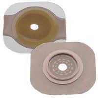 New Image 2-Piece Cut-to-Fit Flat FlexWear (Standard Wear) Skin Barrier 3-1/2" Opening, 4" Flange Size