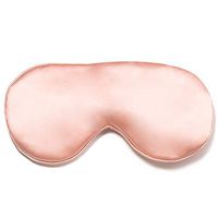 Fishers Finery 25mm 100% Pure Silk Therapeutic Sleep Mask Adjustable Strap Pink