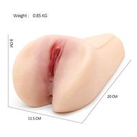 Jerma Ergonomic Design Silicone Dolls Men's Adult Toys,Silicone Artificial 3D Realistic Lifelike Toys for Men Underwear Male with 2 Entries Cup Toys, T-Shirt