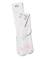 Koi Accessories Women's 8-15 Mmhg Compression Sock Meow White