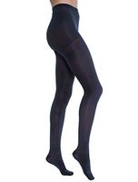 JOBST Opaque Waist High 15-20 mmHg Compression Stockings Pantyhose, Closed Toe, Medium, Midnight Navy