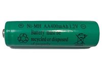 4 x AA NiMH Rechargeable Batteries (400 mAh)