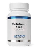 Douglas Laboratories - Melatonin 1 mg. - Supports Sleep/Wake Cycles - 60 Tablets