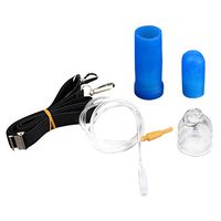 Heallily Penis Pump Penis Enlarger Cock Exercise Stretcher Enhancement Training Device Sex Toys for Men Male (Size L 3.9cm)