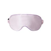 NMM Global Mulberry Natural Silk Sleep Mask for Women & Men with Elastic Strap, Super Soft Sleeping Eye Mask for Adults 9 Color Options (Pink Purple)