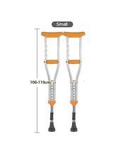 HANGERÂ Crutch Underarm Adjustable Height Adult Red Dot Axilla Crutches Small Medium Large, Small