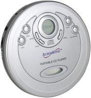 SUPERSONIC SC-2002 Personal CD Player with Headphones