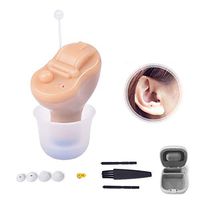 Mini Hearing Amplifier for Seniors, Adults and Children with Noise Reduction, Enhanced Speech, Feedback Cancellation, Invisible Voice Sound Amplifiers (Right)