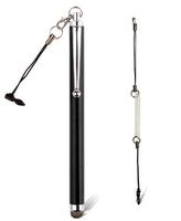 amPen Hybrid Stylus Pen - Interchangeable Hybrid Tip Touchscreen Stylus (Black)