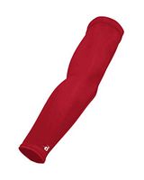 Badger Sports Adult Solid Color Arm Sleeve Scarlet Large/XL