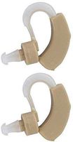 Best Set of 2 Hearing Amplifier Aids - Personal Sound Amplifiers - Aid Your Hearing - Adults - Seniors - Men and Women