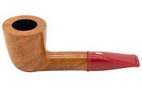 Savinelli Mini 409 Red Smooth Tobacco Pipe - Dublin