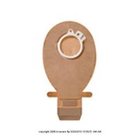 SenSura® Click EasiClose™ WIDE Outlet Drainable Pouch, Maxi-Color: Opaque Color Code: Blue Style: Soft Cloth on Front & Back - UOM = Box of 20