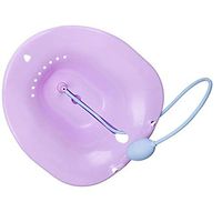 QBYLYF Sitz Bath for Over The Toilet Postpartum Care, Hemorrhoid Treatment That Soothes and Relieves Inflammation, Cleanse Vagina Or Anal Region (Color : White)