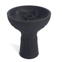LySanSan - Black Silicone Head Holder Smoking Accessories Head Holder Smoking Silicone Shisha Hookah Bowl Best Price