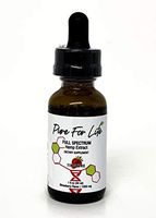 Pure for Life Hemp Oil Extract 1000mg, Hemp Oil Supports Pain, Anxiety, Stress Relief, Sleep 30 Servings 100% Natural Dietary Supplement, Strawberry Flavor