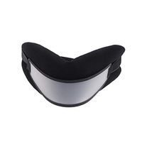 Milisten Sponge Neck Brace Support Soft Foam Cervical Collar for Neck Broken Neck Pain Relief (Black)