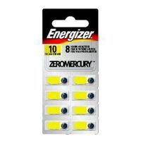 Energizer Zinc Air Perf Pack Hearing Aid Batteries Az10e, 2 Pack, 16 Batteries Total