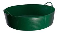 Gorilla 35 Litre Large Shallow 2 Hand LED Tub Hi-vis, Yellow