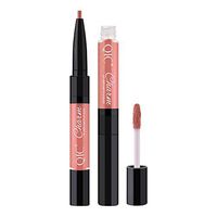 Meidexian888 12 Color Lip Liner, Two-in-one Double Lip Gloss Lip Liner 12 Color Double Lip Gloss Cup (I)