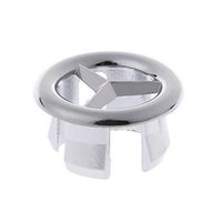 Drains5Pcs Basin Sink Round Overflow Cover Rings Insert Replacement Bathroom Accessory,C