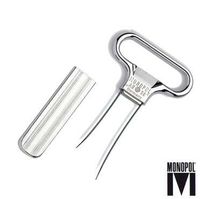 MONOPOL Two-prong Cork Puller "Ah-so" (Waiter's Friend), Superfine Polished, Satin Finished, in Gift-box - Made in Germany (Pack of 2)